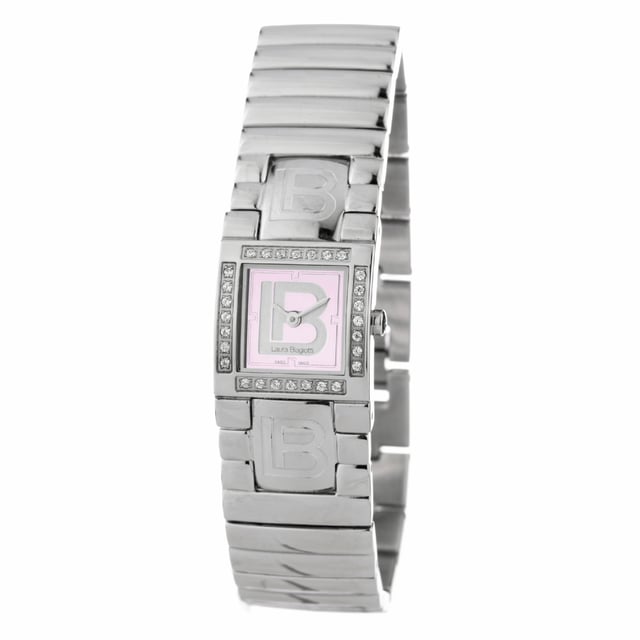 Laura Biagiotti LB0005-ROSA - Damenuhr Quarz aus Edelstahl• Material: Edelstahl• Glas: Mineral• Armband: Edelstahl• Farbe: Silber• Wasserbeständigkeit: 0 m (0 ATM)• Gehäusegröße: 21 mm