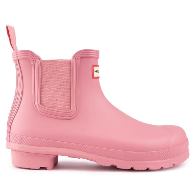 Hunter red chelsea boots top