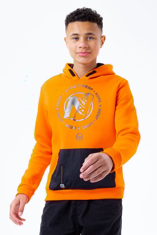 Hype on sale orange hoodie