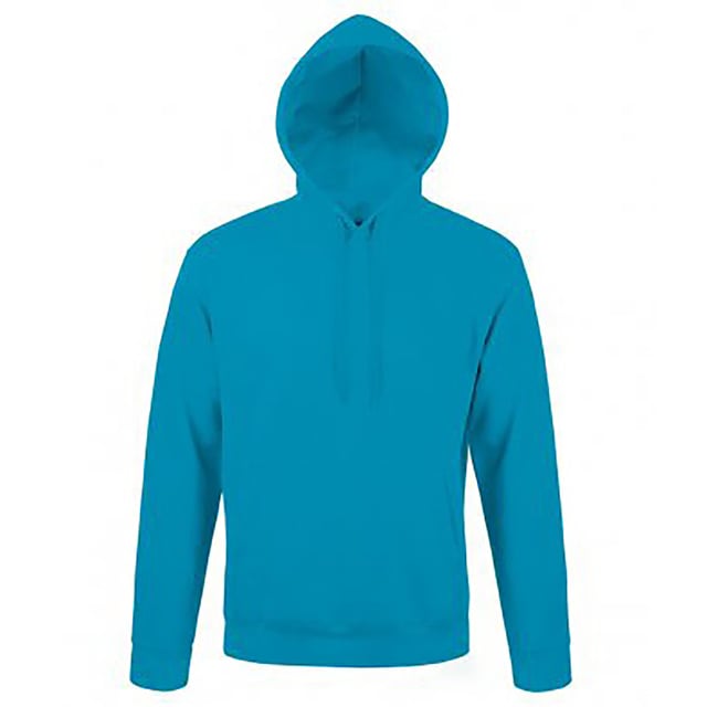 Für Erwachsene geeignet. Innenseite aus gebürstetem Fleece. Gefütterte Kapuze mit passendem Kordelzug. Kängurutasche. Herabhängende Schultern. Gerippte Bündchen an Ärmeln und Saum. Abgesteppte Nähte. Gewicht: 280 g/m²,. Ungefährer Brustumfang (cm): S (91-97), M (97-102), L (104-107), XL (109-112), 2XL (114-119), 3XL (119-124). Material: 50% Baumwolle, 50% Polyester.