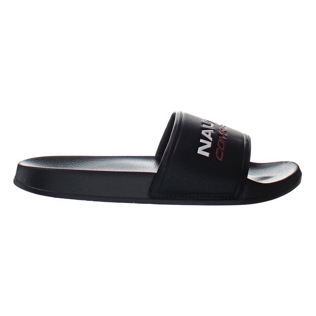 Nautica Grappo Black Mens Flip Flops