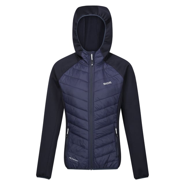 Material: Elastane, Polyamide, Polyester. Fabric: Down-Touch, Extol Stretch, Knitted. Design: Logo, Quilted. 235gsm. Fabric Technology: DWR Finish, Ergonomic, Flexible, Insulating, Warm-Backed, Warmloft. Compressible, Inner Zip Guard. Neckline: Hooded. Sleeve-Type: Long-Sleeved. Cuff: Stretch Binding. Hood Features: Grown On Hood, Stretch Binding. Pockets: 2 Side Pockets, Zip. Fastening: Zip. Hem: Stretch Binding. Sustainability: Made from Recycled Materials. 8 UK: 32 in. 10 UK: 34 in. 12 UK: 36 in. 14 UK: 38 in. 20 UK: 45 in. 22 UK: 48 in. 24 UK: 50 in. 26 UK: 52 in. 18 UK: 43 in. 16 UK: 40 in.