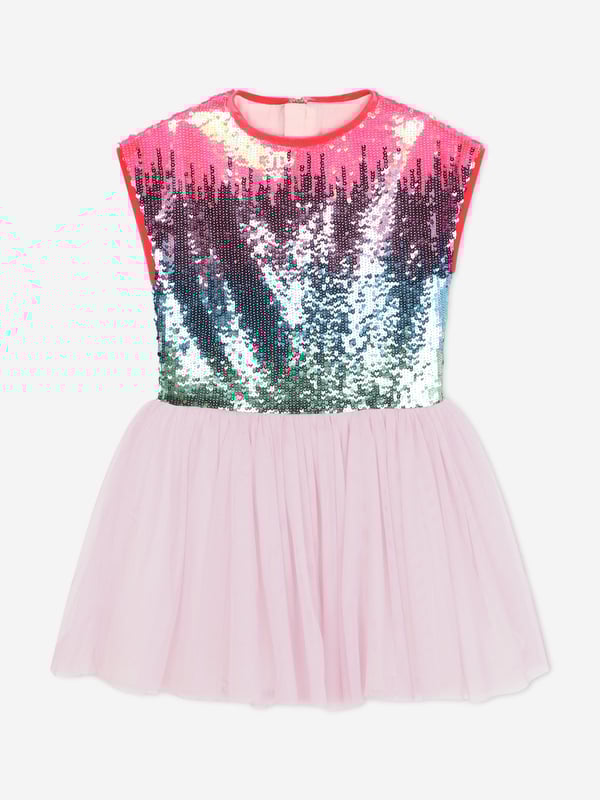 Introducing the exquisite Girls Sequin And Mesh Occasion Dress in Pink by billieblush, an essential addition to any young girl's wardrobe for AW2024. Designed to dazzle and delight, here's why this piece stands out:‚ **Dazzling Sequin Detail:** Adorned with sparkling sequins, perfect for any special occasion.‚ **Elegant Mesh Overlay:** Adds a touch of sophistication and charm.‚ **Comfort Fit:** Crafted for comfort, ensuring she enjoys the celebration.revitalise her wardrobe with this stunning billieblush creation in pink. Don‚ôt miss out, make it yours today and watch her shine!
