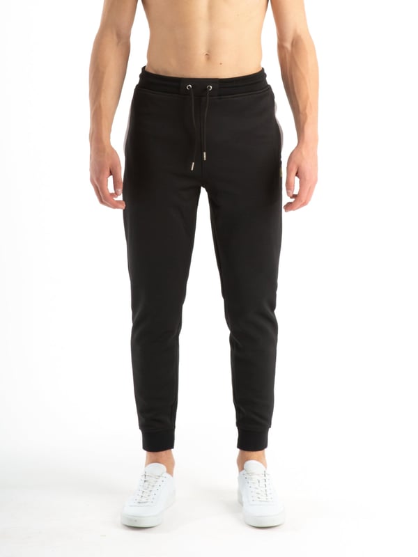 Luke black joggers discount
