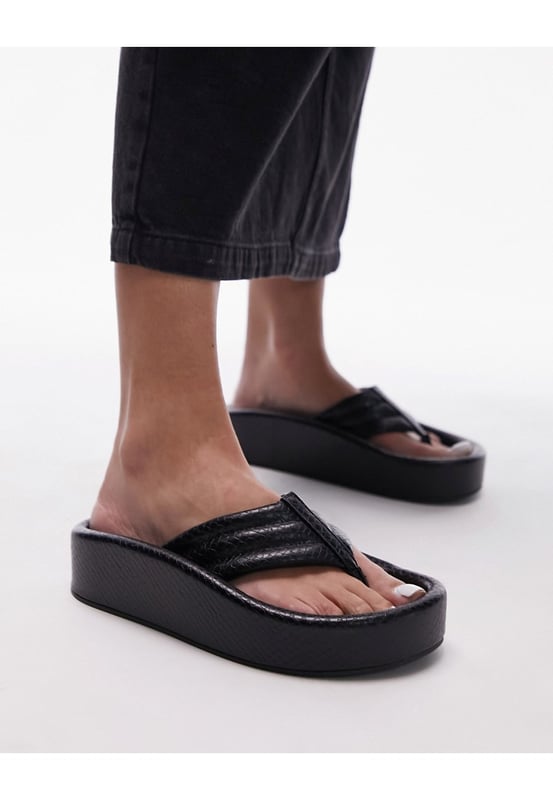 Topshop flip flops clearance