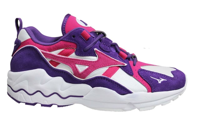 Mizuno Sport Style Wave Rider 1 Suede Lace Up Unisex Hardlooptrainers D1GA193267