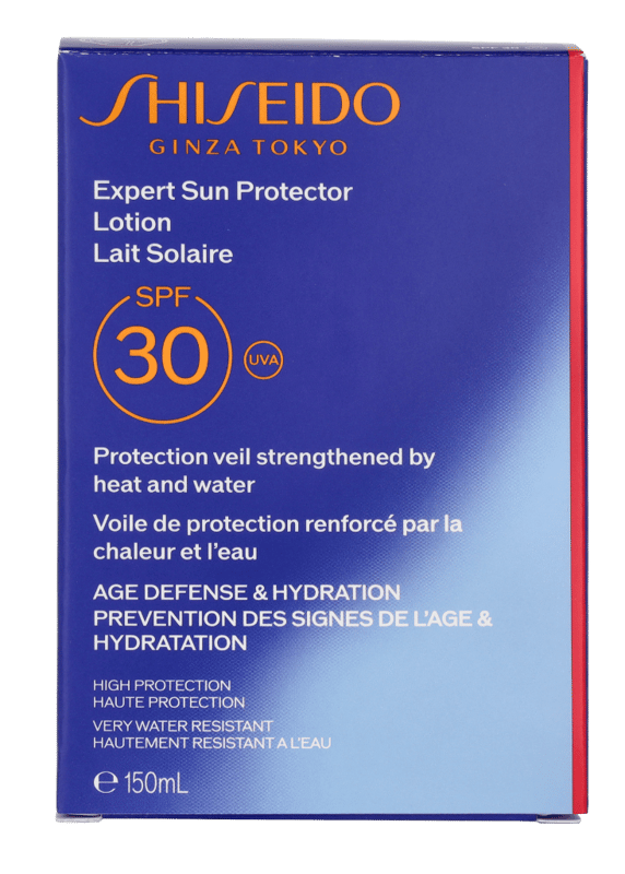 Loción protectora solar experta para cara y cuerpo SPF30 de Shiseido
