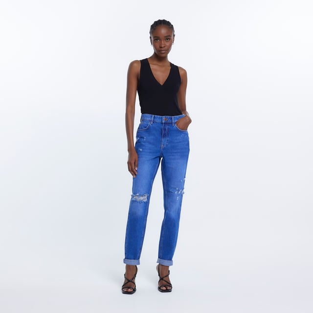 Jeans mom clearance fit authentic denim