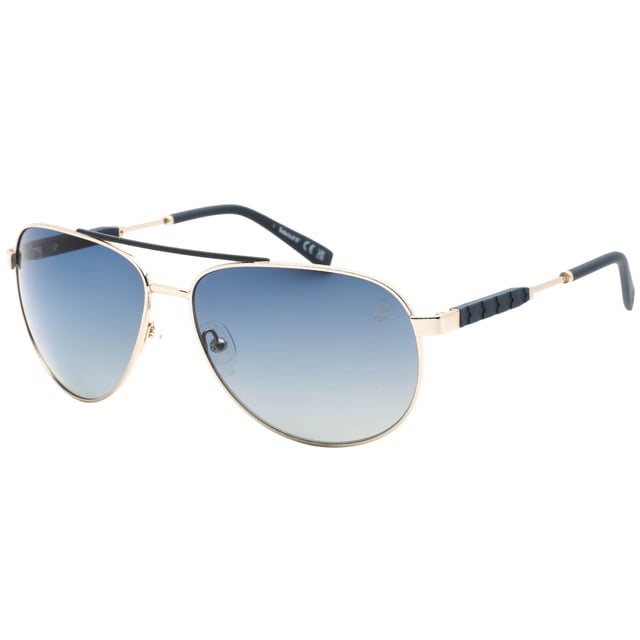 The sunglasses provide 100% protection against UVA and UVB sunlight and meet British Standard EN 1836:2005. Perfect for summer weather, these sunglasses are both stylish and practical.. Timberland Gold TB9282 32D Sunglasses, Lens Width = 61mm, Nose Bridge Width = 14mm, Arm Length = 135mm, Made In China Sunglasses, Sunglasses Case, Cleaning Cloth and Care Instructions all Included, 100% Protection Against UVA and UVB Sunlight and Conform to British Standard EN 1836:2005 Style Code: TB9282 32D Gold Sunglasses