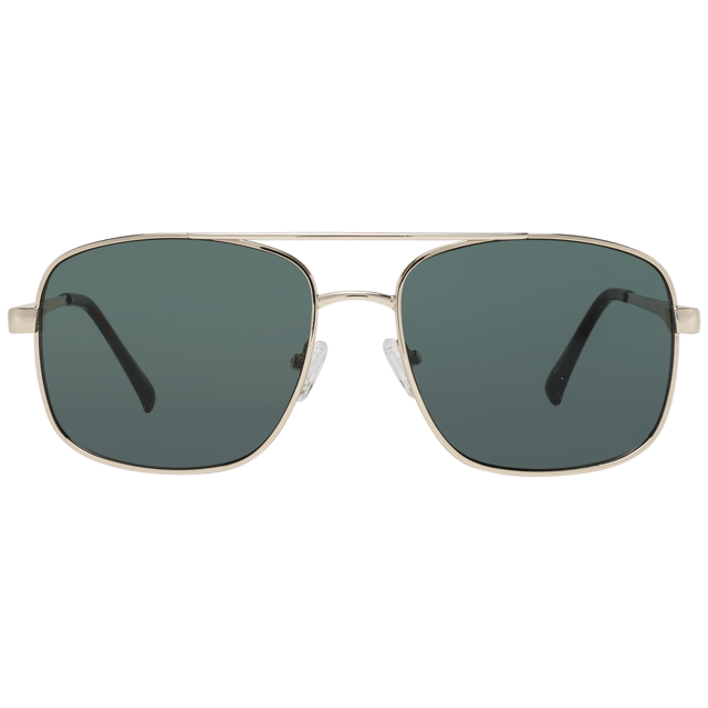 Las gafas de sol Guess GF0211 32N gris dorado tienen una moderna montura de aviador que transmite una sensación de elegancia atemporal. La montura está hecha de metal de alta calidad, conocido por su durabilidad y ligereza, lo que la hace cómoda durante todo el día. Las elegantes patillas incorporan el logotipo de Guess para dar un toque de sofisticación.