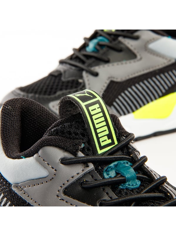 Basket Puma RS-Z core ac inf Jungen Schwarz Synthetik. Authentischer Sneaker der Marke Puma - Streetwear/Sportswear-Design von Puma - Puma für modische Jungen, perfekt für den Alltag - Schwarze Puma-Schuhe lassen sich hervorragend mit dem Rest Ihrer Garderobe kombinieren - angenehmes Synthetikmaterial - klassische Schnürsenkel - RS-Z core ac inf - Synthetik