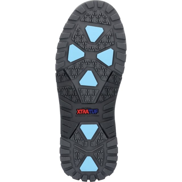The ADB ICE was designed to work on wet ice while simultaneously being able to transition to other wet surfaces. This new boot features Glacier Trek Pro, our proprietary ice gripping compound paired with an SRC rated slip-resistant rubber.