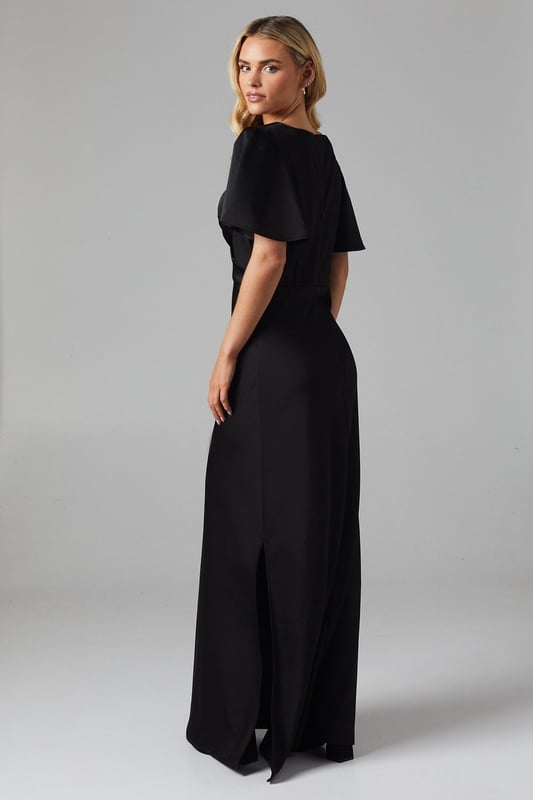 white christmas dresses Amore Bias Cut Maxi Dress - Red Rose