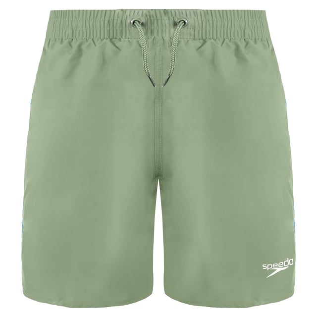 Featuring a modern plastisol version of Speedo's famous stack logo, these shorts are quick-drying and have a side pocket drainage system to ensure they stay comfortable, even when wet.