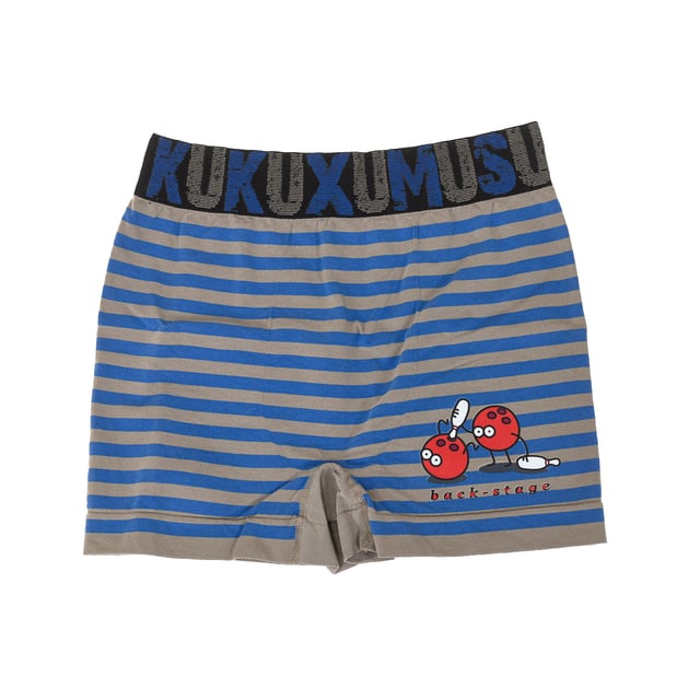 Boxer Kukuxumusu.
 Illustrations of the brand as decoration on the boxer briefs.
 It is a thin, elastic, soft, comfortable and fun boxer! An option to dress inside with a touch of good humor and infect yourself with it all day. The fabric adapts very well to the body so that when you wear it you don't even notice it. The rubber bands and thread with which it is made are ultra soft.
 Elastic waistband with the brand name printed consecutively.
 Matching seams.
 Composition: 85% Cotton, 9% Polyamide, 6% Elastane
 Care:
Care:
 - Machine wash maximum 30ºC.
 - Do not use bleach.
 - Iron at low temperature.
 - Do not use dryer.
 - Do not dry clean.