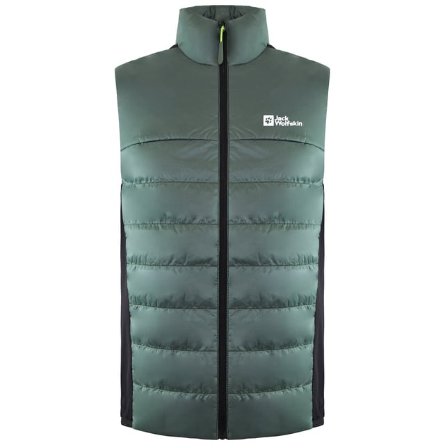 The Jack Wolfskin Morobbia Men's Gilet is a versatile and functional layering piece, perfect for outdoor enthusiasts who need extra core warmth without compromising mobility. Designed with cyclists and active adventurers in mind, this gilet offers protection against the elements while maintaining breathability and comfort. Its sleek design and practical features make it an essential addition to any outdoor wardrobe.
 
Key Features:
Wind-Resistant Fabric: 

The front panel is made from wind-resistant material, providing protection against chilly winds during high-speed activities like cycling or hiking.

Breathable Back Panel: 

The back of the gilet features breathable fabric, allowing for optimal airflow and preventing overheating during intense activities.

Lightweight Insulation: 

The gilet is insulated with lightweight synthetic fill, providing warmth to your core without adding bulk, making it ideal for layering over a base layer or under a shell jacket.

Moisture-Wicking Properties: 

Designed to wick moisture away from the body, this gilet keeps you dry and comfortable, even during vigorous activities.

Full-Length Zip: 

A full-length front zipper allows for easy on-and-off, as well as adjustable ventilation, helping you regulate your body temperature on the go.

Zippered Pockets: 

Includes two zippered hand pockets and a chest pocket, providing secure storage for essentials such as keys, snacks, or a phone.

Reflective Detailing: 

Features reflective detailing for enhanced visibility during low-light conditions, making it a safe choice for early morning or evening rides.

Adjustable Hem: 

The adjustable hem allows for a customized fit, helping to keep warmth in and drafts out.

Versatile Design: 

The gilet's sleek and functional design makes it suitable for a wide range of activities, from cycling and running to hiking and casual wear.

Packable: 

Lightweight and easily packable, this gilet can be stowed away in your backpack when not in use, making it a convenient option for unpredictable weather.

 
The Jack Wolfskin Morobbia Men's Gilet is the perfect blend of functionality and style, offering essential warmth and protection for active individuals. Whether you're cycling through the countryside or layering up for a hike, this gilet ensures you stay comfortable and protected in changing weather conditions.