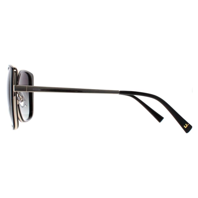 INVU Square Womens Black Gold Grey Polarized B1907  Sunglasses Step into sophistication with the INVU Designer Sunglasses model B1907F, crafted for women who appreciate bold style. These stunning sunglasses feature a sleek square frame in classic black plastic, enhanced with elegant metal arms, and are paired with chic grey polarized gradient lenses. The B1907F model offers the perfect blend of fashion-forward design, exceptional UV protection, and unparalleled comfort. Available at an extraordinary discount from the regular retail price, these premium sunglasses are a must-have accessory for any discerning fashionista. Elevate your look and embrace the luxury of INVU without breaking the bank.