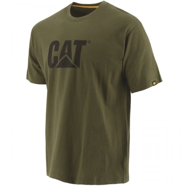 CAT MARKENLOGO Herren Baumwoll-T-Shirt Dunkelgrün

Verschluss: Pull-On

Eigenschaften: Komfort

Artikelgewicht: 0,25 kg

Einzel- oder Mehrpack?: Einzel

Geschenkverpackt: Nein

Materialzusammensetzung: Baumwolle

Bekleidungsmerkmale: CAT-Logo auf der Brust, Ripp-Einfassung mit Spandex, etikettenfreier Rücken für Komfort
Produktcode: 25301-55206