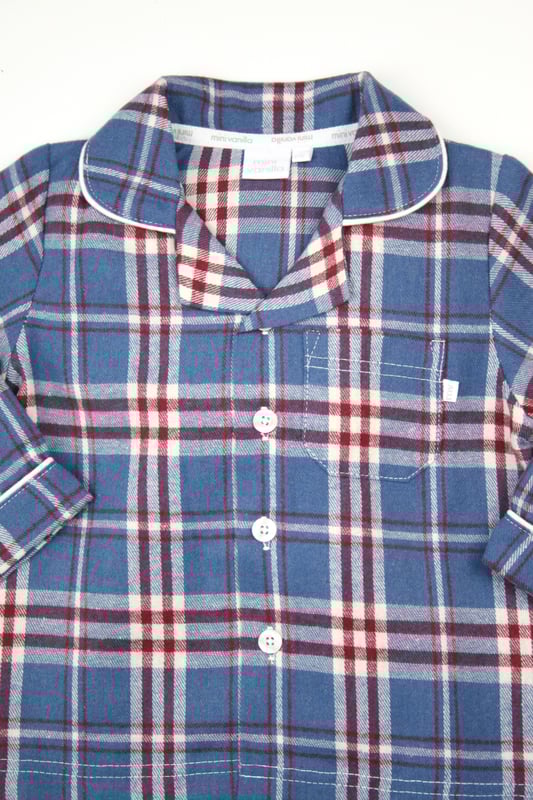 Wrap your little one in timeless comfort with our Boys' Traditional Check PJ Set, perfect for cosy nights and laid-back mornings. Made from soft, breathable cotton fabric, this classic check pyjama set features a stylish button-up top with a relaxed fit, paired with matching elastic-waist trousers for easy wear. Designed for durability and ultimate comfort, these boys' check pyjamas are ideal for lounging or bedtime.
Whether you're looking for traditional boys' sleepwear, a classic check pattern PJ set, or the perfect gift for boys, this set offers both style and cosiness. Suitable for the autumn / winter season, these boys' PJs combine heritage style with modern comfort, ensuring your child sleeps soundly and looks great.

Perfect for secret sales, this boys' traditional check PJ set delivers unbeatable value and timeless design. Grab yours before it’s gone!