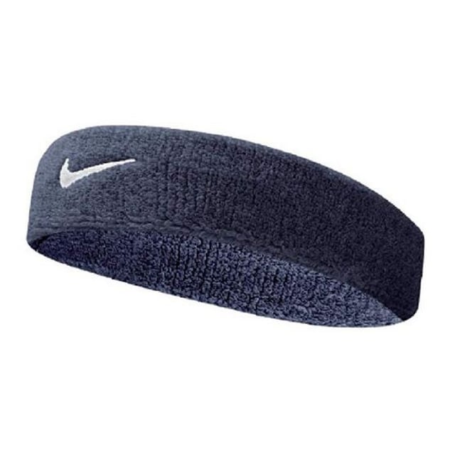 Nike sports headband. Decorated with Swoosh logo. Size: 5.8cm.
