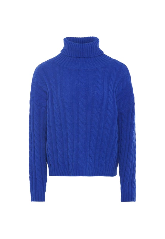 Mymo Pullover Damen KÖNIGSBLAU