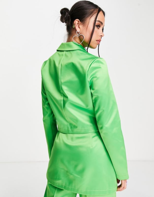 Collusion blazer dress with utility details deals