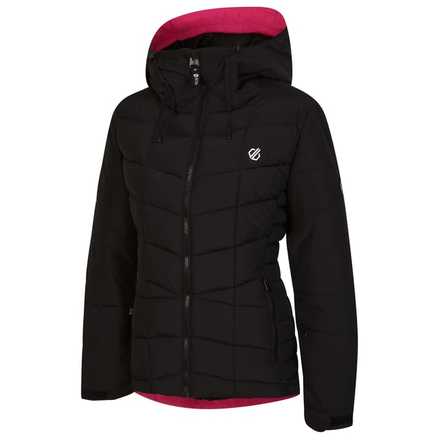 100% Recycled Polyester. Fabric: Stretch. Design: Logo, Quilted. Fabric Technology: Ared 15/30, Breathable, DWR Finish, Thermal, Waterproof. Cuff: Adjustable, Inner Stretch, Touch Fastening Tab. Chin Guard, Gel Grip, Goggle Stash With Lens Wipe, High Warmth, Inner Zip Guard, Scrim Back Panel, Snowskirt, Taped Seams. Neckline: Hooded, Standing Collar. Sleeve-Type: Long-Sleeved. Hood Features: Grown On Hood, Technical, Wired Peak. Pockets: Ski Pass Pocket, 2 Lower Pockets, Zip, 2 Internal Pockets, Stow Pocket, Mesh Lined. Fastening: Zip. Hem: Adjustable. Sustainability: Made from Recycled Materials. 6 UK: 30 in. 8 UK: 32 in. 10 UK: 34 in. 12 UK: 36 in. 14 UK: 38 in. 20 UK: 45 in. 18 UK: 43 in. 16 UK: 40 in.