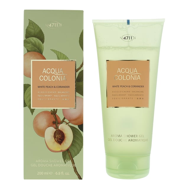 The house of 4711 launched 4711 Acqua Colonia White Peach & Coriander, a unisex fragrance, in 2017. Created by Alexandra Monet 4711 Acqua Colonia White Peach & Coriander mixes notes of Citruses, Coriander, Green Notes, Herbal notes and White Peach. Peach is the dominant note here, though it's light, soft peach scent that helps make 4711 Acqua Colonia White Peach & Coriander an ideal scent for every day wear in the warmer months.