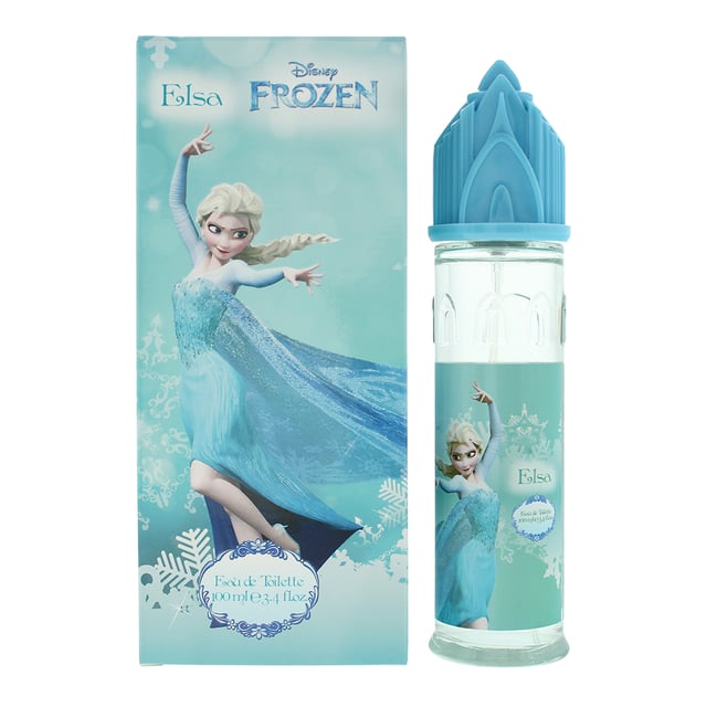 Disney Frozen Elsa Castle Eau De Toilette is a Floral Fruity fragrance for children. The top notes of this scent contain Raspberry, Apple, rose, Jasmine, Vanilla, Moss and Musk. Perfect for children who aspire to become their favourite Disney character.