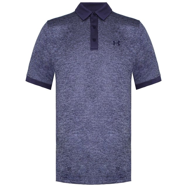 Under Armour Playoff 2.0 Heather Mens Purple Golf Polo Shirt