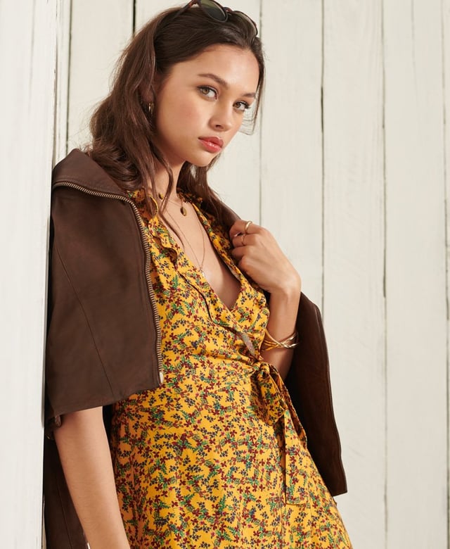 Superdry summer wrap dress new arrivals