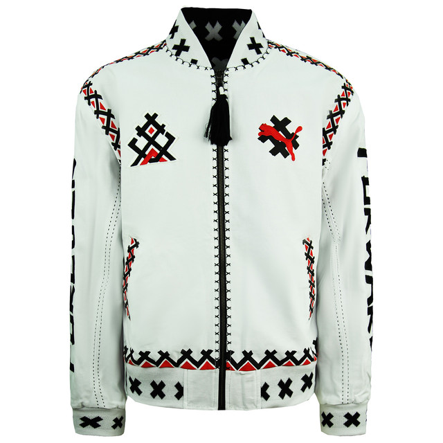 Puma reversible bomber jacket outlet