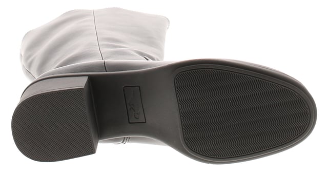 Botas stanley Rocket Dog negras para mujer, confeccionadas en sintético y suela sintética. Características: cremallera interior, totalmente forrado, elástico en la parte superior, altura del tacón de 6 cm y plantilla de espuma afelpada.