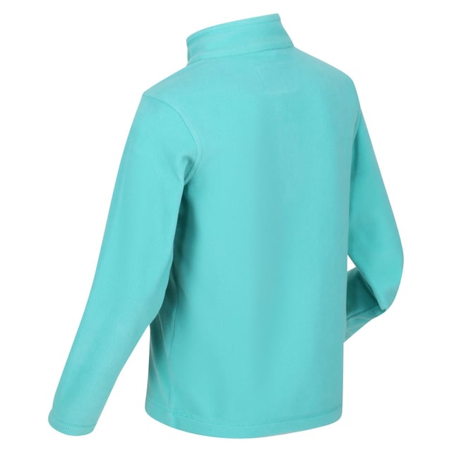 170gsm Symmetrie fleece 1 zijde geborsteld, 1 zijde anti-pil 100% Polyester Regatta kindermaten (borstomtrek): 2 jaar (53-55cm), 3-4 jaar (55-57cm), 5-6 jaar (59-61cm), 7-8 jaar (63-67cm), 9-10 jaar (69-73cm), 11-12 jaar (75-79cm), 32 (79-83cm), 34 (83-85cm).