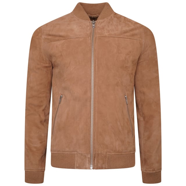 Stones leather bomber jacket hot sale
