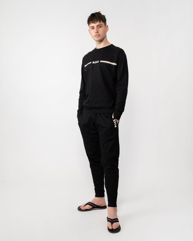 Boss authentic cuffed track pants store