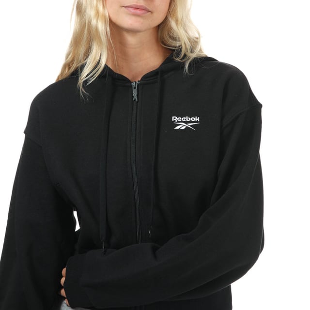 Reebok classic shop jacket womens black