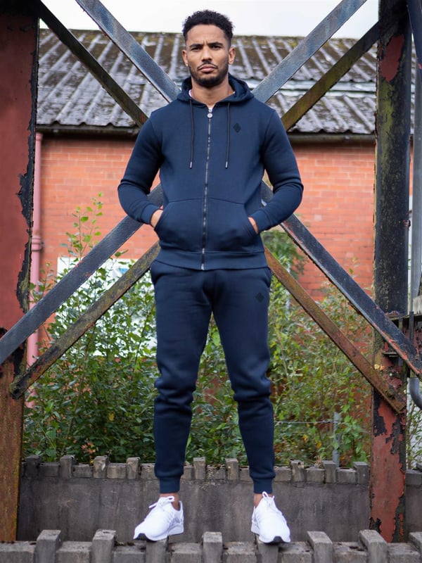 Mens navy skinny 2025 joggers