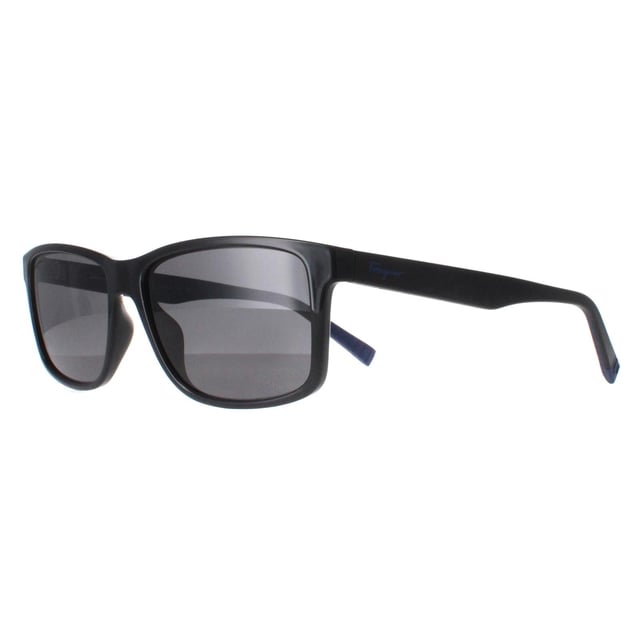 Salvatore Ferragamo Rectangle Mens Black Grey SF938S  Sunglasses are a refined, rectangle frame that exudes elegance and contemporary style. Constructed from premium materials, the SF938S ensures long-lasting durability and all-day comfort. The lenses provide exceptional UV protection, shielding your eyes while offering sharp, clear vision. Adorned with the iconic Salvatore Ferragamo logo on the temples, these sunglasses are a statement of high fashion and timeless beauty, perfect for adding a touch of glamour to any ensemble.