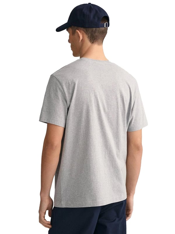 Gant Original T-Shirt is a classic crew-neck tee with logo embroidery on the chest. Feature Short Sleeves and a Crew Neckline. Crafted With 100% Cotton, these Lightweight and breathable Regular Fit T-shirts are Machine Washable.
