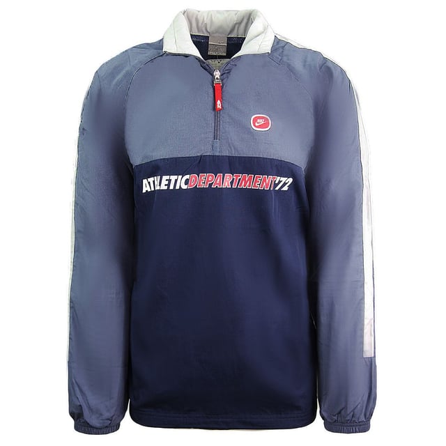 Nike swoosh tracksuit blue top