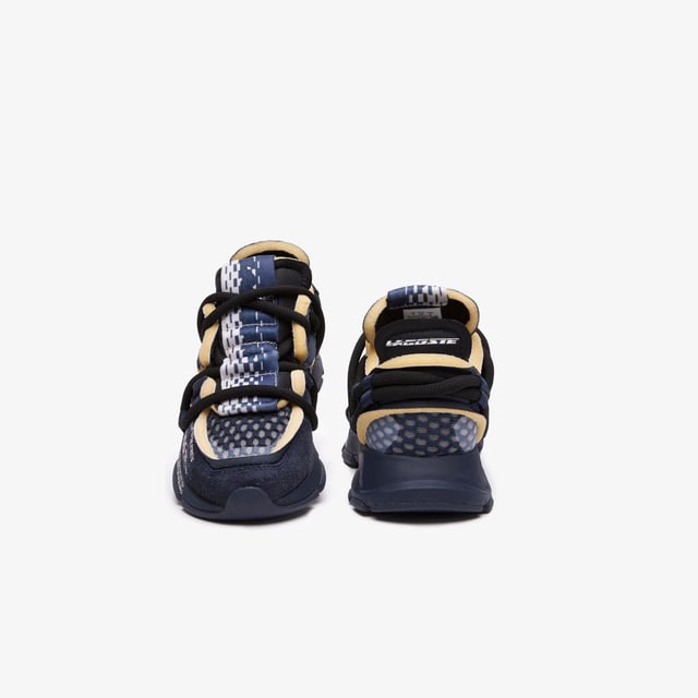An innovative wardrobe featuring elevated styles  highly functional  which combines sport and fashion with a new creative spirit inspired by new ways of living. Brand new this season  the L003 Active Runway sneakers are a high-fashion take on the classic streetwear sneaker. This lifestyle shoe features a mixture of neoprene and mesh panels  so they’re sleek and breathable  while a unique lacing system and a chunky outsole gives them a premium look. - Lifestyle sneaker - Neoprene and mesh upper - Unique lace fastening - Lacoste branding to side - EVA midsole - Die Cut Ortholite insole - Chunky rubber outsole - Ref: 745SFA0002NB0
