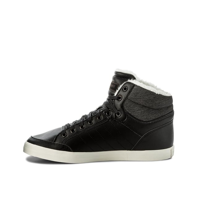 Le Coq Sportif Portalet Mid Craft Black Smooth Leather Finers 1721497