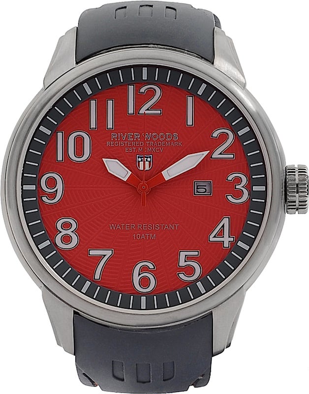 River Woods: Mens Red Watch