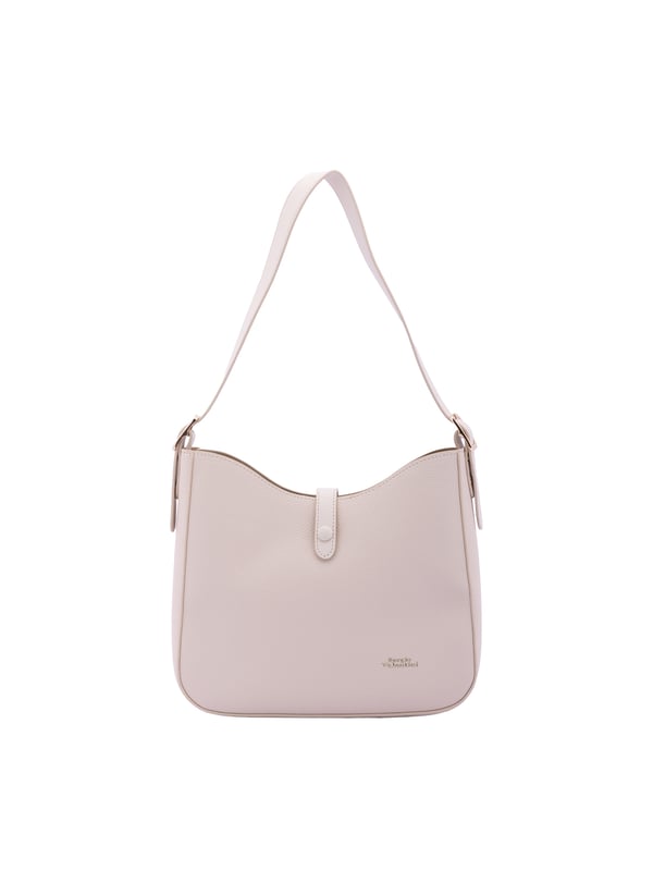 Bolso bandolera para mujer. El cierre es con imán. Los bolsillos internos son bolsillos internos con cremallera. Los bolsillos externos están ausentes. Falta la correa para el hombro. El asa es regulable en ecopiel. Hay un compartimento interno. El material exterior es ecopiel. Internamente está forrado en poliéster. Medidas: 24x27x9 cm. Producto de moda