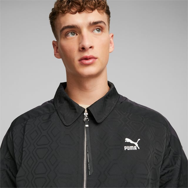 PUMA Mens LUXE SPORT T7 Printed Jacket