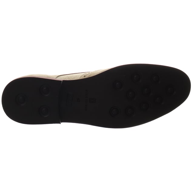 Hecho a mano con una parte superior de cuero de gamuza azul premium, estos zapatos con cordones ofrecen un aspecto elegante y sofisticado que eleva sin esfuerzo su atuendo.
El diseño de cordones proporciona un ajuste seguro y ajustable, lo que le permite personalizar la opresión a su preferencia al tiempo que garantiza el máximo soporte y estabilidad.
El lujoso material de cuero de gamuza agrega un toque de elegancia y refinamiento a estos zapatos, lo que los hace adecuados para ocasiones casuales y semiformales.
Con su construcción duradera y su artesanía de alta calidad, estos zapatos están construidos para resistir las demandas del uso diario, proporcionando durabilidad y comodidad duradera.
Con una plantilla acolchada, estos zapatos ofrecen un comodidad excepcional, reduciendo la fatiga y permitiéndole permanecer de pie todo el día con facilidad.
La suela resistente proporciona una tracción y agarre confiables, haciendo que estos zapatos sean adecuados para varias superficies y garantizando pasos seguros donde quiera que vaya.
Ya sea que se esté vistiendo para salir de noche, asistir a un evento social o simplemente quiera agregar un toque de sofisticación a su atuendo diario.
Experimente la combinación de estilo atemporal, materiales premium y una comodidad superior con estos notables zapatos para hombres.