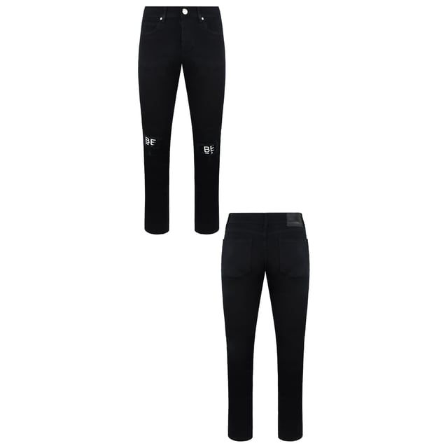 Criminal Damage Real Black Mens Cotton Jeans SS18CD096