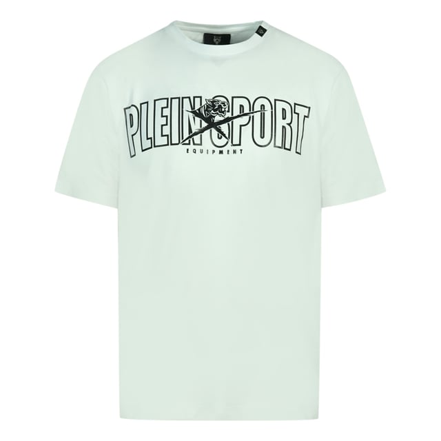 Plein Sport Bold Branded Logo White T-Shirt. Philipp Plein Sport White T-Shirt. Regular Fit, Fits True To Size. Plein Sport Branded Logo. 100% Cotton. Style Code: TIPS1100 01