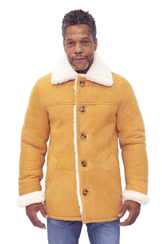 Mens tan car coat hotsell